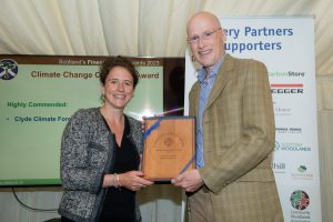 Climate Change Champion Award 2023 - Highly Commended: Clyde Climate Forest, Clyde valley. © Julie Broadfoot