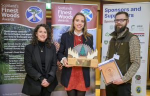 Scotland’s Finest Woods awards 2025 - Quality Timber Awards: New Commercial Woods Winner with Cabinet Secretary.