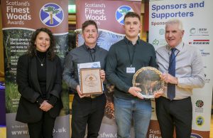 Scotland’s Finest Woods awards 2025 - Quality Timber Awards: Silvicultural Excellence Winner with Cabinet Secretary.